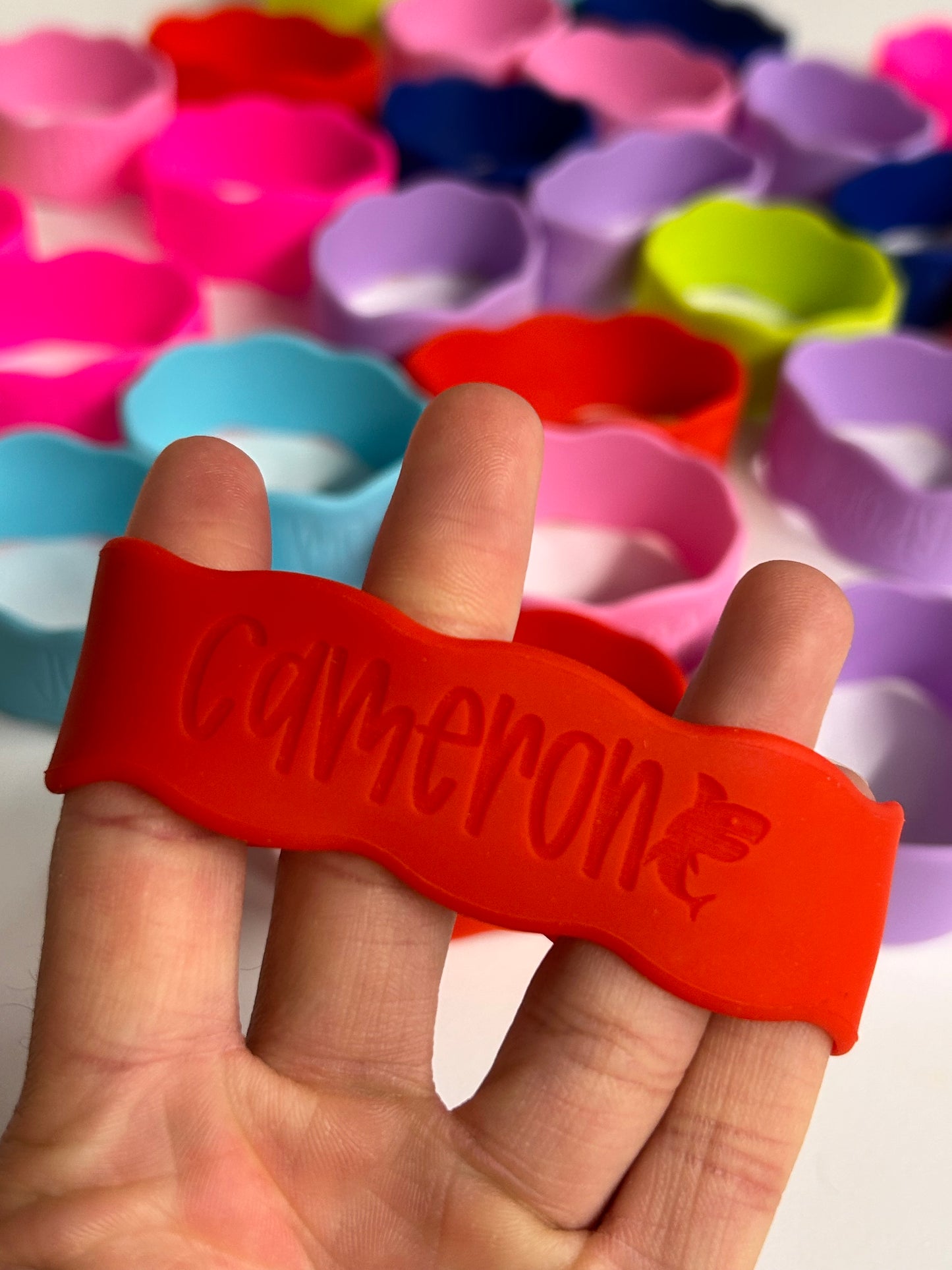 Silicone Bottle Bands - Pack of THREE