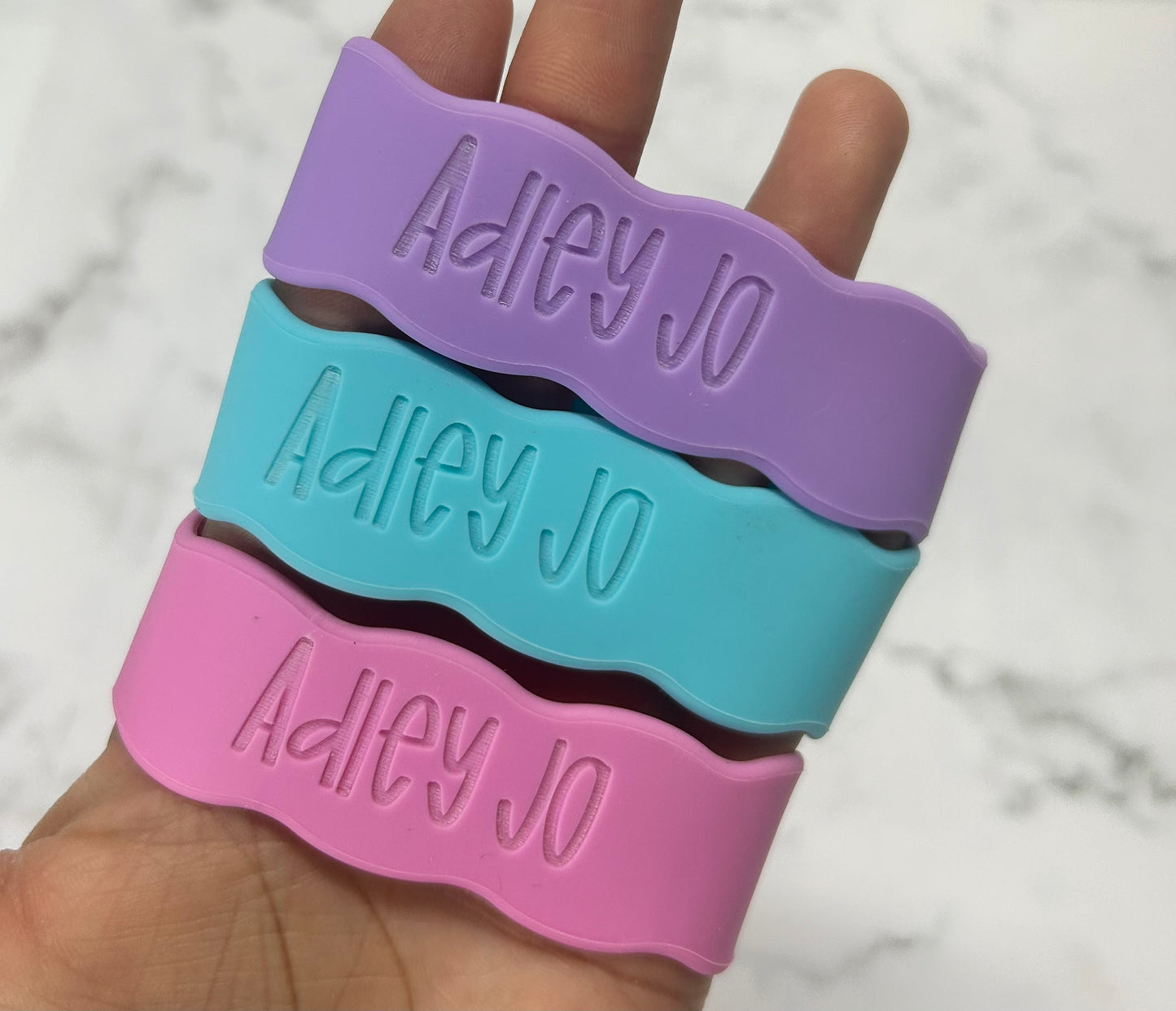 Silicone Bottle Bands - Pack of THREE