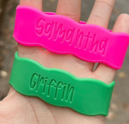 Wholesale Silicone bands first name only