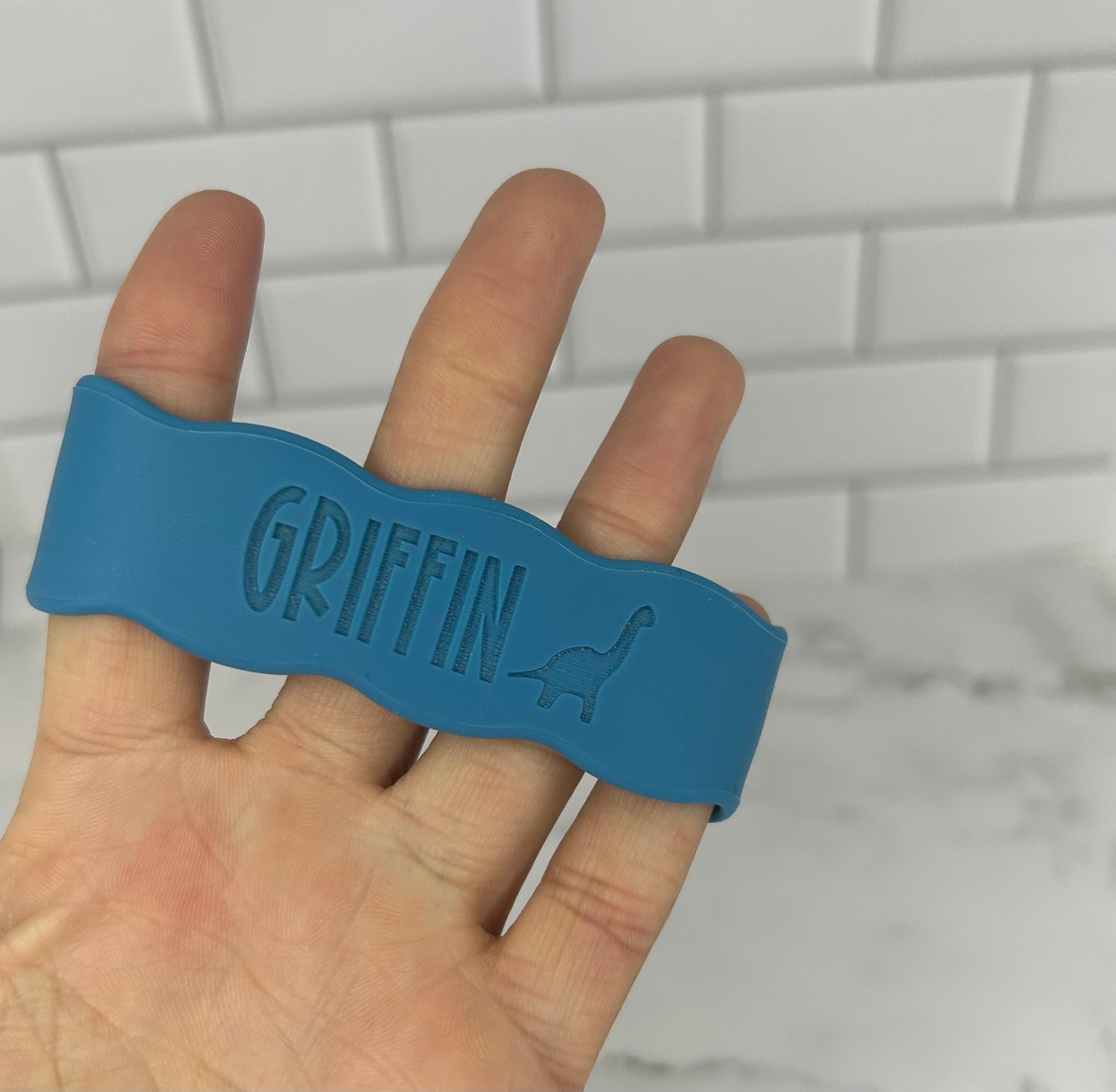 Wholesale Silicone Band first name + icon