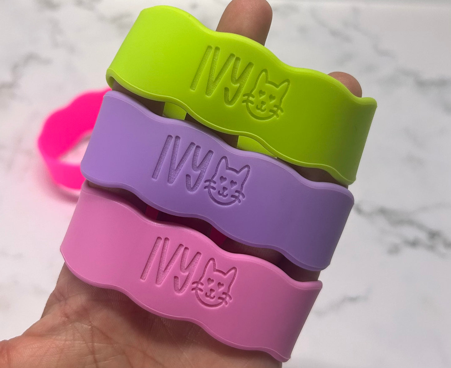 Silicone Bottle Bands - Pack of THREE