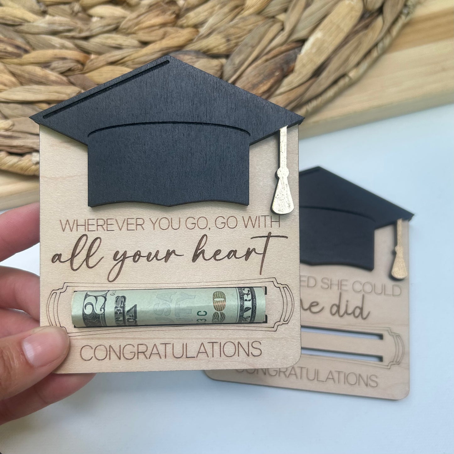 Graduation Money Holder Card