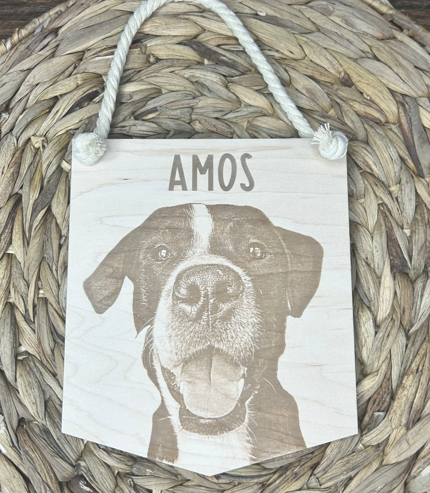 Pet Portrait Wall Hanging