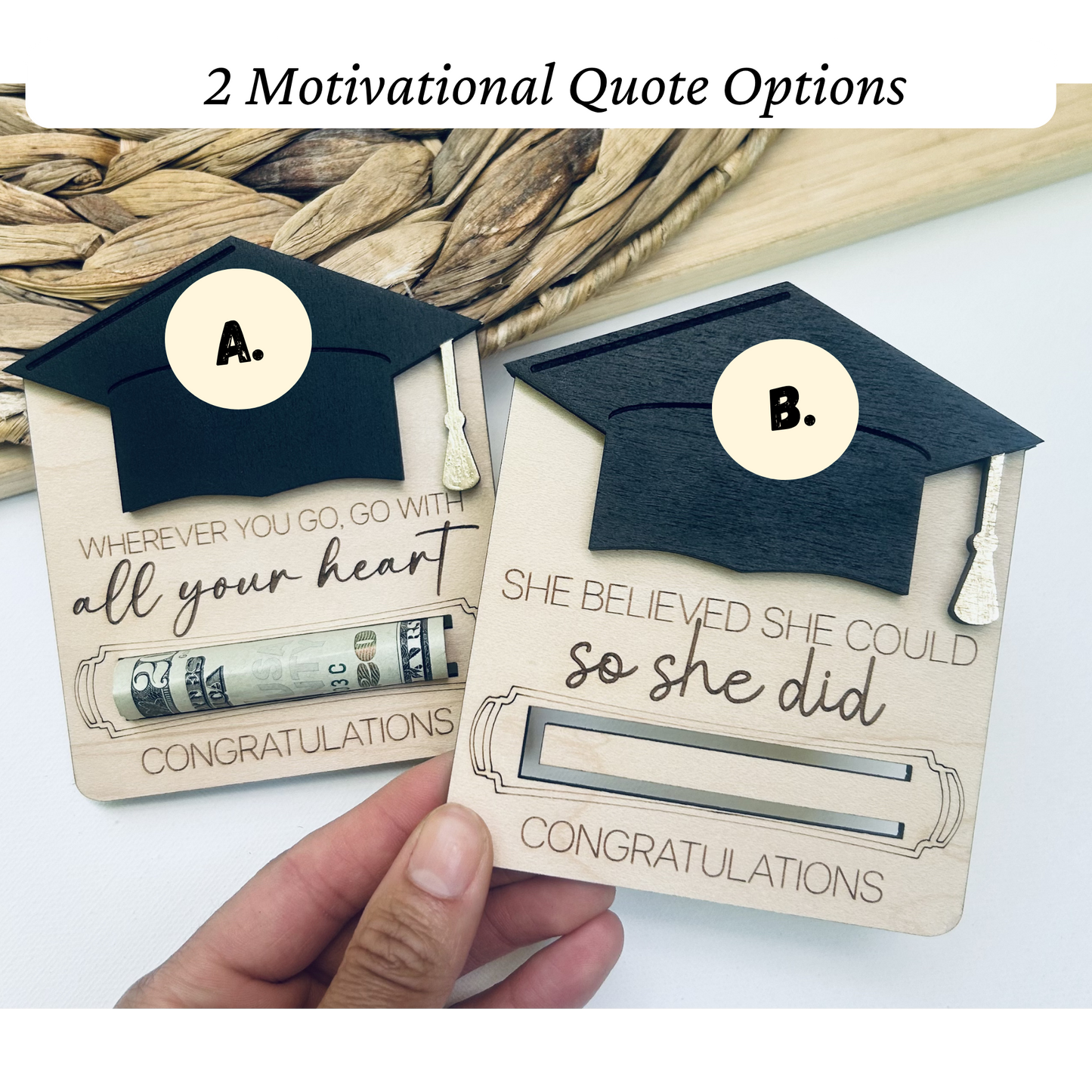 Graduation Money Holder Card