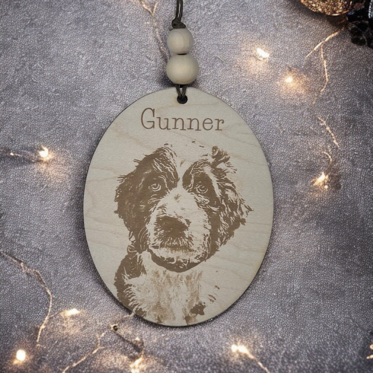 Personalized Pet Portrait Ornaments