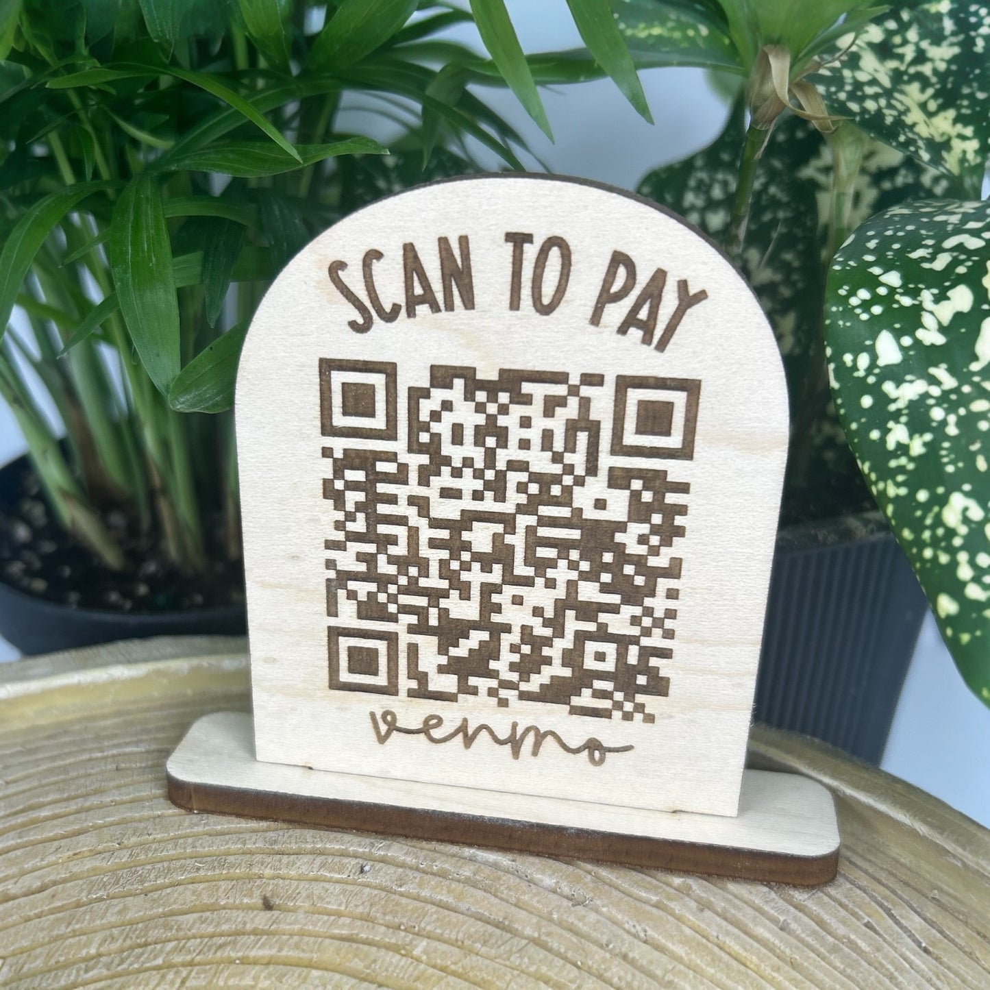 Mini Scan To Pay Sign